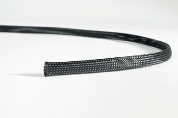 Strømpeflex sort Ø8  (5-12) 100M 170-10800