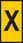 Fortrykt kabelmærke gul WIC1-X (pose 200 stk) 561-01244 miniature