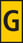Fortrykt kabelmærke gul WIC2-G (pose 200 stk) 561-02074 miniature