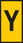 Fortrykt kabelmærke gul WIC2-Y (pose 200 stk) 561-02254 miniature