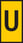 Fortrykt kabelmærke gul WIC1-U (pose 200 stk) 561-01214 miniature