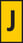 Fortrykt kabelmærke gul WIC1-J (pose 200 stk) 561-01104 miniature