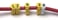 Fortrykt kabelmærke gul WIC1-R (pose 200 stk) 561-01184 miniature
