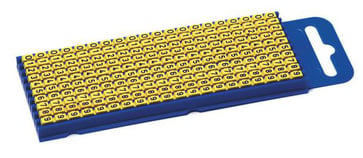 Fortrykt kabelmærke gul WIC2-T (pose 200 stk) 561-02204