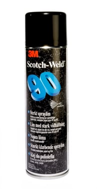 3M™ Hi-Strength 90 Spray Adhesive, Transparent, 500 ml 7000116790