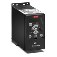 VLT FC51 0,18kW IP20,C1 filter 15m, uden betjeningspanel, udslagsblanketter 132F0001