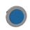 Harmony flush trykknaphoved i metal med kip-funktion og ophøjet trykflade i blå farve ZB4FH6 miniature