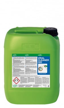 VIRAL Cleaner 300   10 L. Vandbaseret alkalisk rengøringsmiddel A01055