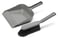 Dust pan set with lip, PET recycled fibres 5256504096 RECYCLED GREY miniature