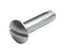 Slotted raised countersunk head DIN 964 stainless steel A2