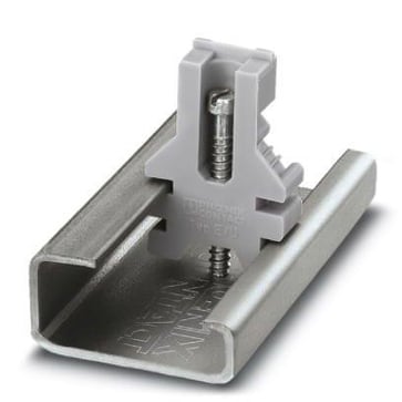 End clamp, width: 8.5 mm, color: gray 1201455
