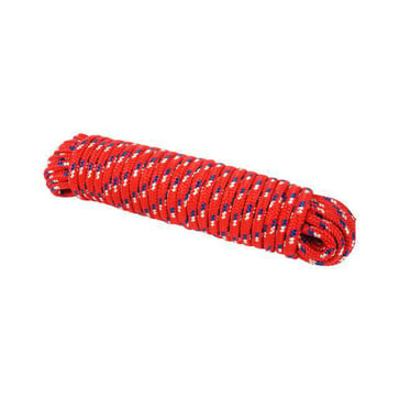 Rope 10 mm, 15 m, red/white/blue 1343