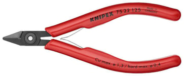 Knipex skævbider elektronik bruneret 125 mm med lille facet 75 22 125
