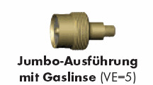 Elektrodeholder 3,2MM m/gaslinse JUMBO SRT 9/20 701.1233