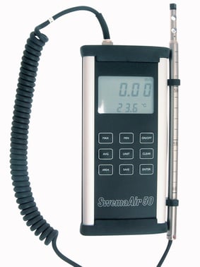 SwemaAir 50 vaneprobe anemometer including probe 5706445560066
