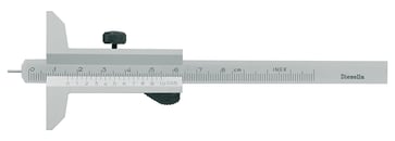 Dybdeskydelære 0- 80 mmx0,05 m. målestift (50 mm bro) 10320080