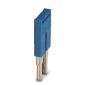 Plug-in bridge, pitch: 5.2 mm, number of positions: 2, color: blue 3036877