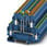 Knife disconnect terminal block UTT 2,5-2MT-P/P BU 3044671 miniature