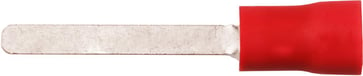 Isol. flad stiftkabelsko A1530SFB, 0,5-1,5mm², bøjet, Rød 7278-152500