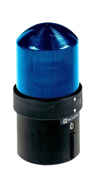 Harmony XVB Ø70 mm komplet lystårn med grundmodul og fast LED lys for 24VAC/DC i blå farve XVBL0B6