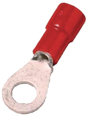 Ringkabelsko isoleret rød 0,5-1mm² M8 DIN46237 ICIQ18