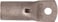 Cu-tube terminal narrow palm KRFN120-10, 120mm² M10 7301-436400 miniature