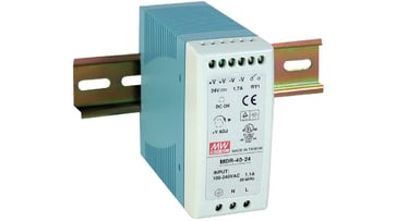 DIN-skinnestrømforsyning 12V, 5A, 60W, MDR 169-76-153