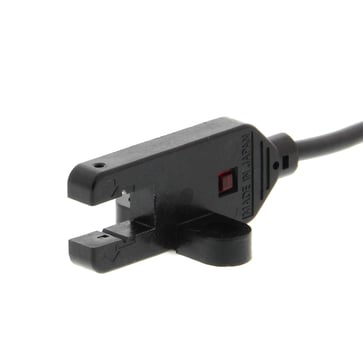 Foto mikro-sensor, slank, 5mm slot, T-formet, D-on, PNP, 2m kabel EE-SX772P 127594