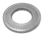 Afnor serrated conical spring washer form M stainless steel A2