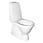 GBG Nautic 1500 toilet uden skyllerand uden sæde GB111500201304 miniature