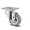 Tente Drejeligt hjul, gummi, 50 mm, 40 kg, konuskugleleje, med plade Byggehøjde: 69 mm. Driftstemperatur:  -20°/+85° 00003885 miniature