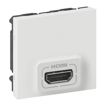 Mosaic AV HDMI præsentationsoutput 2M hvid 78913