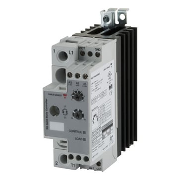 1-pol analog-styret Solid-state relæ Udg 190-550V/30AAC Ext Fors 24VDC/AC RGC1P48V30ED