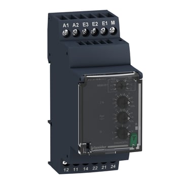 Zelio kontrolrelæ for måling af strøm 0,15..15A 2 C/O 8A 24-240 VAC/DC RM35JA32MR