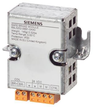 Frekvensomformer G120,SAFETY bremserelæ T/PM240 6SL3252-0BB01-0AA0