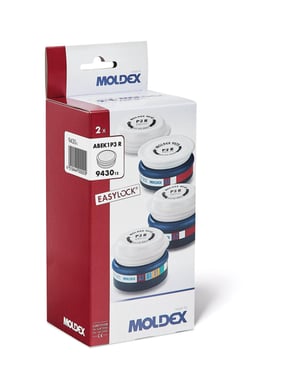Moldex EasyLock gas filter 9430 12 ABEK1P3 943012