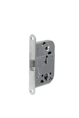 Lock case 2014 for interior door, stainless steel 13001