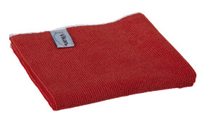 Vikan Basic Microfibre Cloth 32 x 32 cm Red 691134