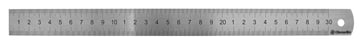 Steel ruler 300x25x1,0 mm Class: DIN2004/22/ ECII Left to right graduation 10310530