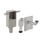 Geberit uniflex indbygningsvandlås til håndvask, rustfri stål 151.121.00.1 miniature