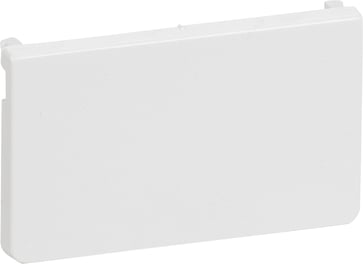 FUGA indsats svagstrømstryk  afdækning 44 x 26, hvid 530D6037