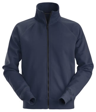 Sweatjacket with zipper size: XS  navy 28869500003