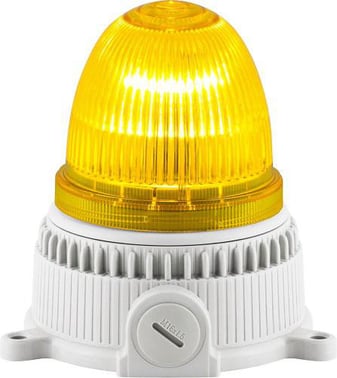 Xenon Flashing Beacon 24V AC/DCOvolux PG9 X 24 Yellow 30155