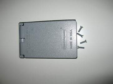Cast Weatherproof Cover Duplex Receptacle Vertical, 5 Screw Mounting, Gray ONLY EXPORT CA8-GVFS