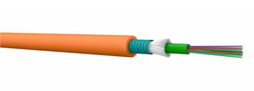 Fiberkabel unitube 12xOS2 Firetuf funktionssikker armeret B2CA orange 60102066