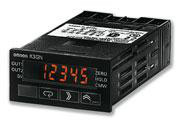Digital panel meter, DIN48x24 mm, DC spænding/strøm + NPN indgang, 3xNPN transistor udgange, omfatter farvedisplay funktion, uden datatransmission output K3GN-NDT1 24VDC 227852