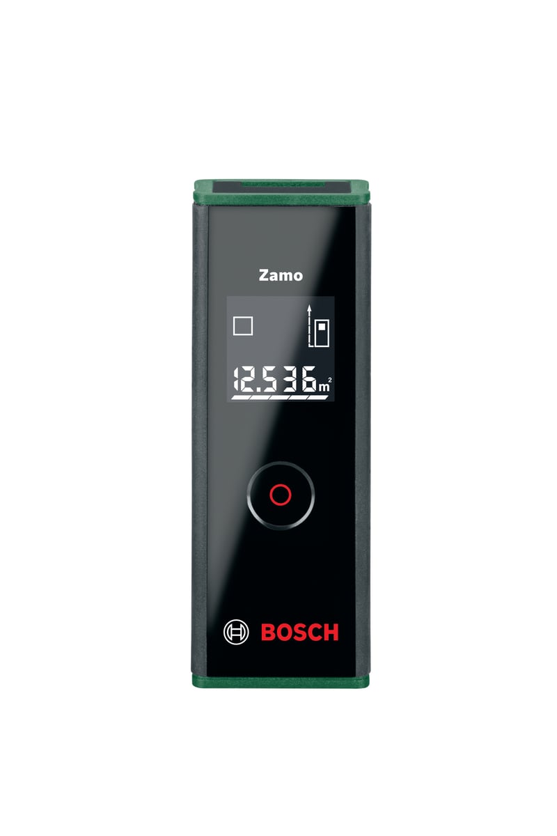 Green bosch Zamo III Basic Premium - Laser measure makes calculating  dist