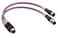 Modicon TM7, CANopen Bus Y kabel, 1 Han M12 5pins, 1 Hun M12 5pins, 1 Han 5pins CANopen interface  / TM7ACYCJ miniature