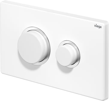 Viega Prevista WC flush plate Visign for Public 11 white 774332