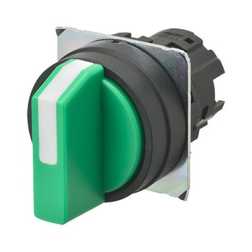 3 position NON-Lighted bezel plastic auto reset on left color green A22NZ-3BL-NGA 661883